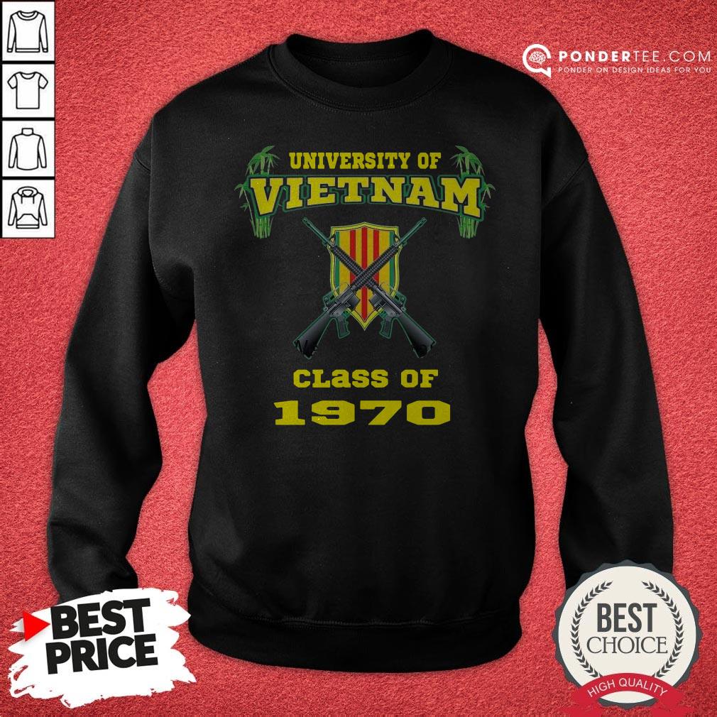 University Of Vietnam Class Of 1970 Shirt - Image 3