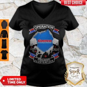 Alternative view of Costco Wholesale Operation COVID-19 2020 Enduring Cluster Fuck Shirt