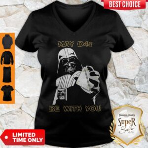 Alternative view of Awesome Darth Vader May D4s Be With You Star Wars Shirt