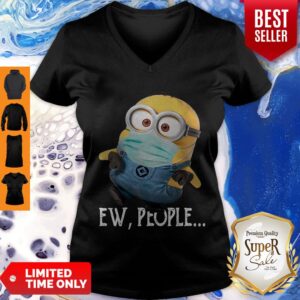 Alternative view of Awesome Minion Dave Wear Mask Ew People COVID-19 Shirt