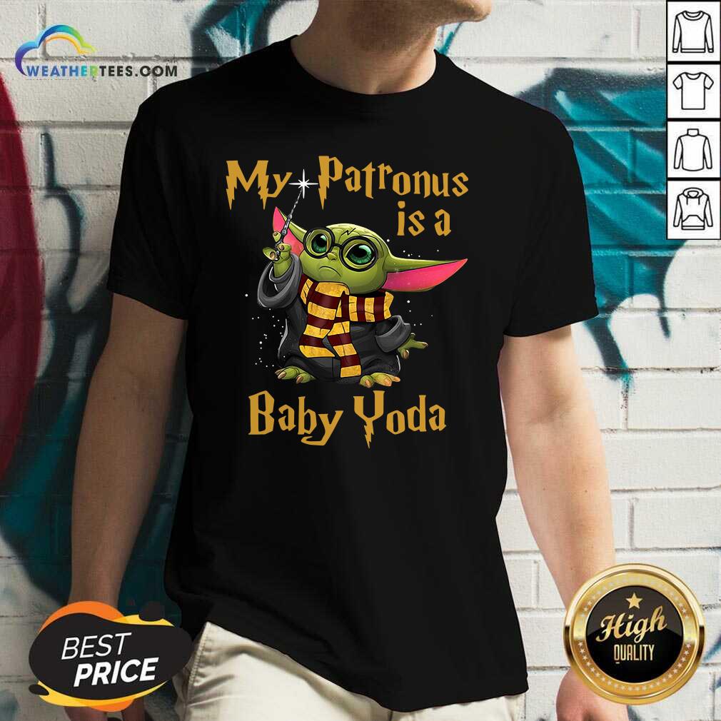Funny Baby Yoda My Patronus Is A Shirt - Image 3