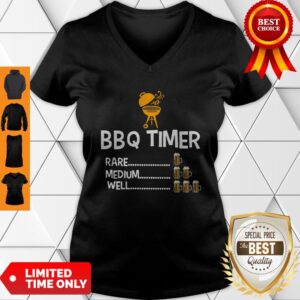 Alternative view of Premium BBQ Timer Rare Medium Well Shirt