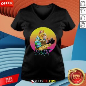 Alternative view of Pretty Donut Operator Cat Shirt