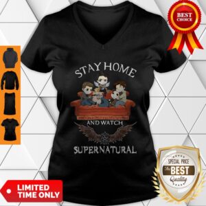 Alternative view of Awesome Stay Home And Watch Supernatural Shirt