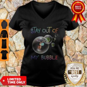 Alternative view of Perfect Reindeer Stay Out Of My Bubble Coronavirus Shirt