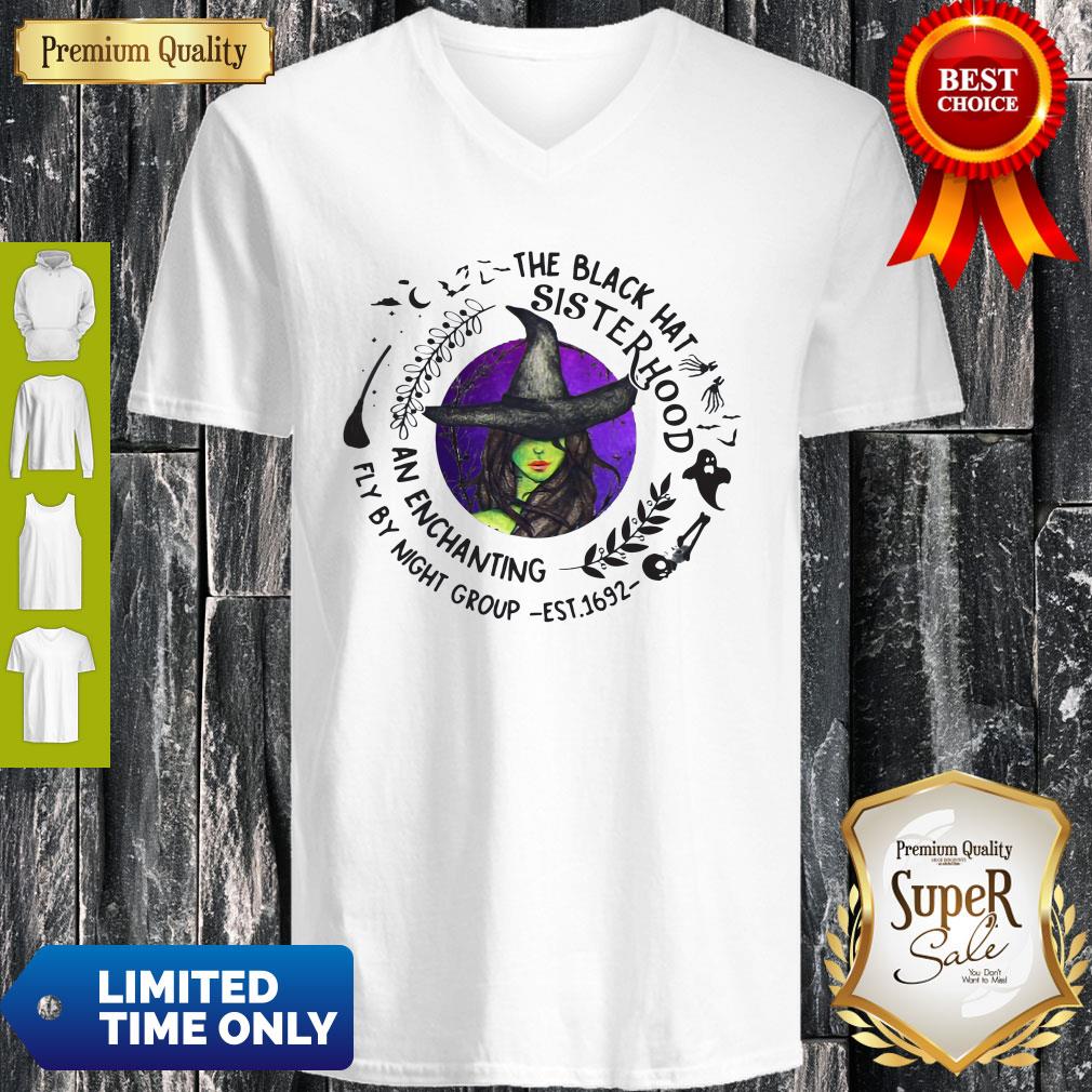 The Black Hat Sisterhood An Enchanting Fly By Night Group Shirt - Image 3