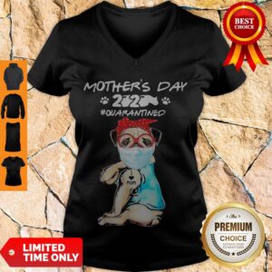 Alternative view of Top Pitbull Mask Tattoo I Love Mom Mother’s Day 2020 Toilet Paper Quarantined Shirt