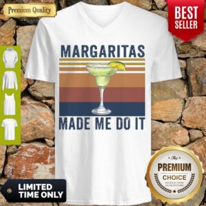 Alternative view of Original Margaritas Made Me Do It Vintage Shirt
