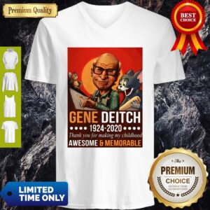 Pretty Tom And Jerry Gene Deitch 1924-2020 Thank You For Making My Childhood Shirt