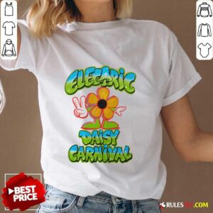 Alternative view of EDC Daisy Peace Electric Daisy Carnival T-shirt