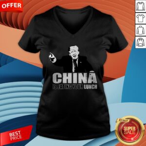 Alternative view of Premium Trump Hey China Is Eating Your Lunch Shirt