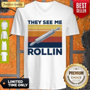 Alternative view of Official They See Me Rollin Vintage Shirt