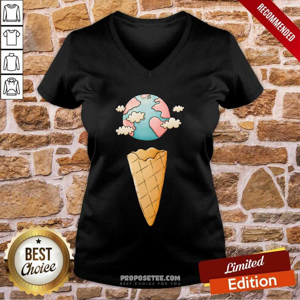 Earth Ice Cream Shirt - Image 3