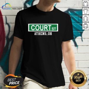 Alternative view of Ohio Bobcats Court Street T-shirt