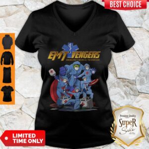 Alternative view of Top EMT Vengers Emergency Medical Technician Shirt