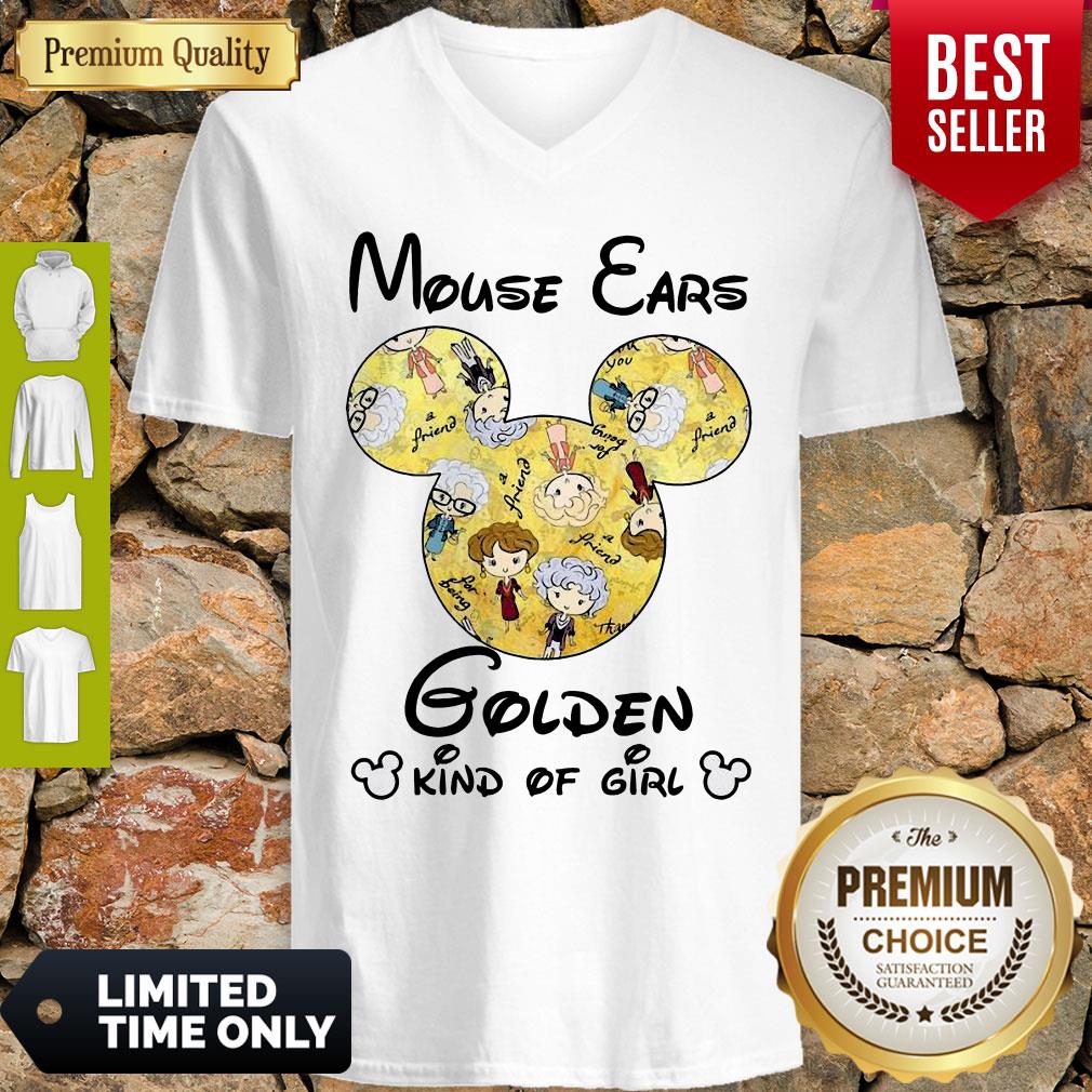 Pretty Mouse Ears Golden Kind Of Girl Shirt - Image 3