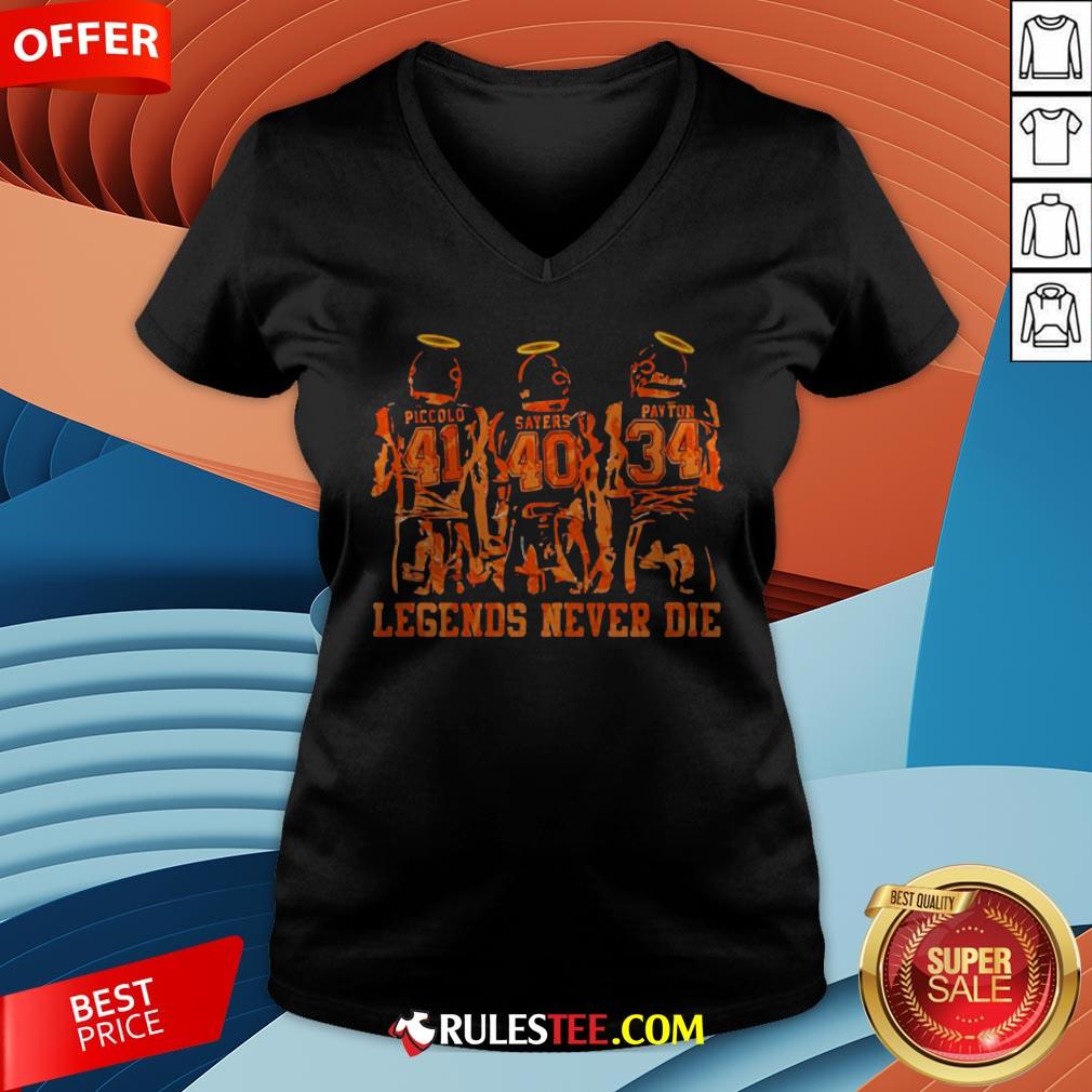 RIP Piccolo Sayers And Payton Legends Never Die Shirt - Image 3