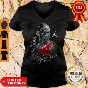 Alternative view of The Last Dance 23 Michael Jordan Chicago Bulls Signature Shirt
