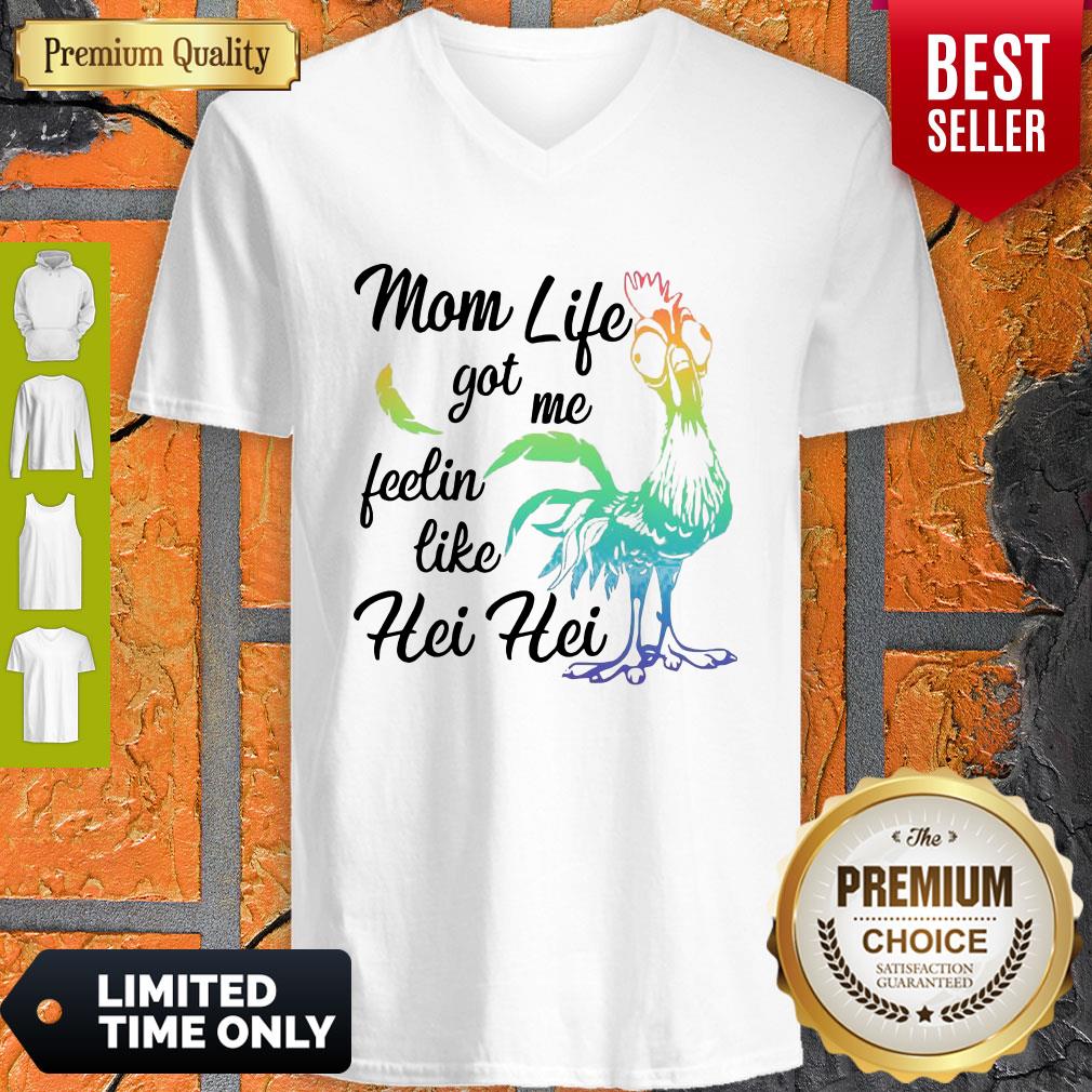 Funny Moana Chicken Mom Life Got Me Feelin Like Hei Shirt - Image 3