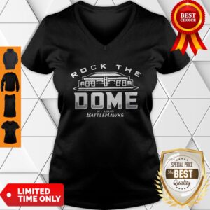 Alternative view of Nice Rock The Dome St. Louis Battlehawks 2020 Shirt