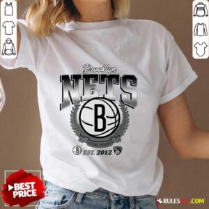 Alternative view of New Era Black Brooklyn Nets Summer Classics T-Shirt