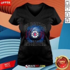 Alternative view of LA Clippers Match Up Basketball T-Shirt