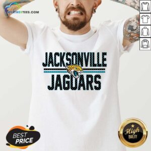 Alternative view of White Jacksonville Jaguars Mesh Team Graphic T-Shirt