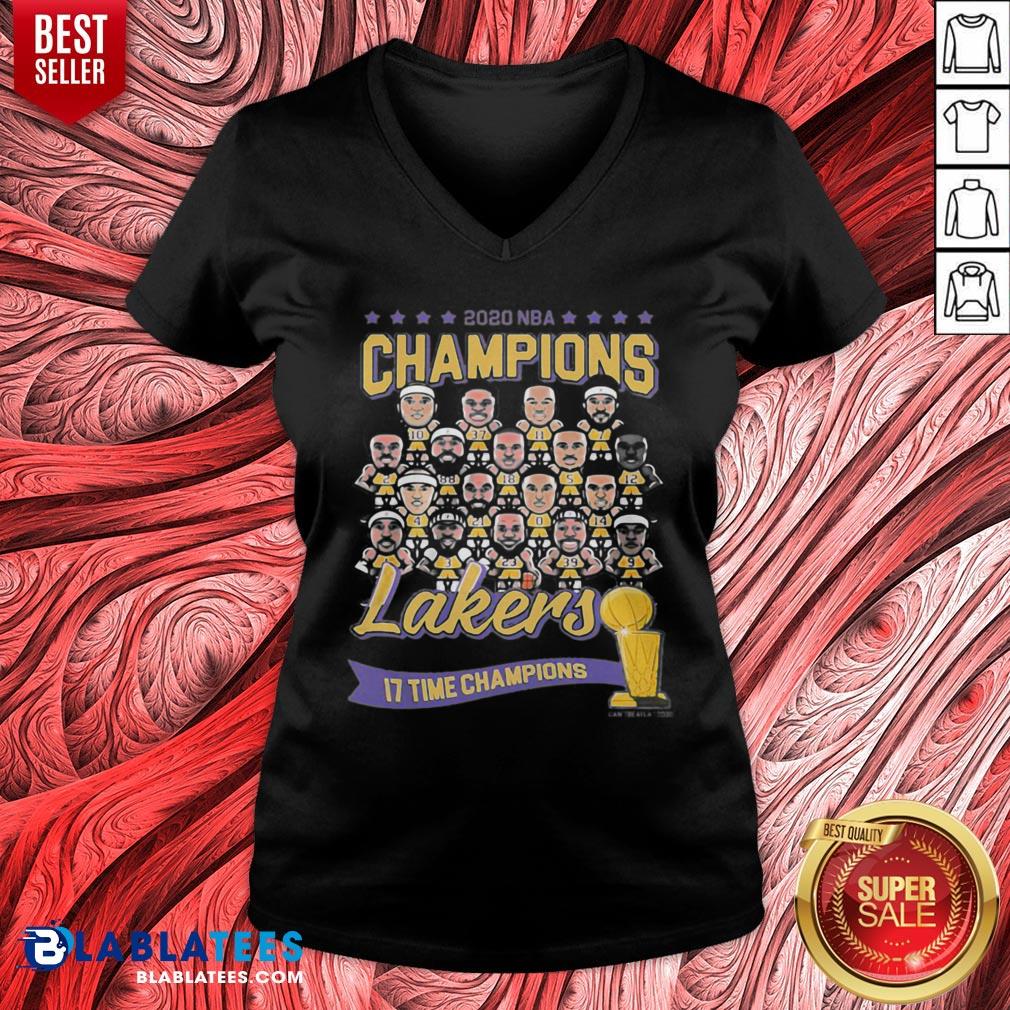 Grateful Los Angeles Lakers 2020 NBA Champions Los Angeles Lakers 17 Time Champions Shirt - Image 3