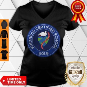 Alternative view of 2019 Kindness Certified School Window Cling Shirt