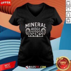 Alternative view of Mineral Ridge Rams T-shirt