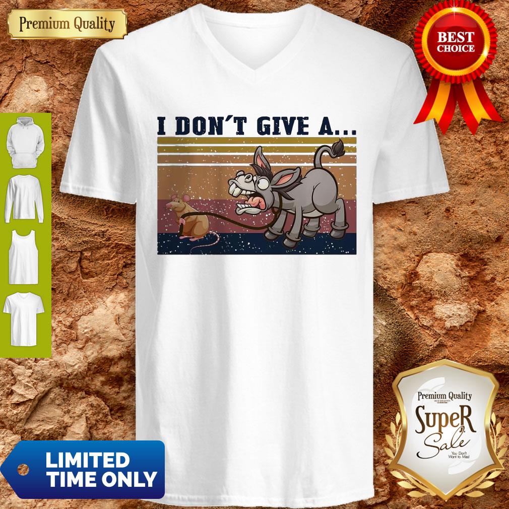 Pretty Mouse and Donkey I Don’t Give A Vintage Shirt - Image 3