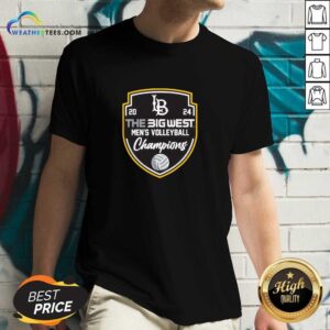 Alternative view of Big West Mens Volleyball Long Beach Champions T-shirt