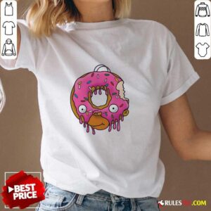 Alternative view of Nerdy Vision Donut Head T-shirt