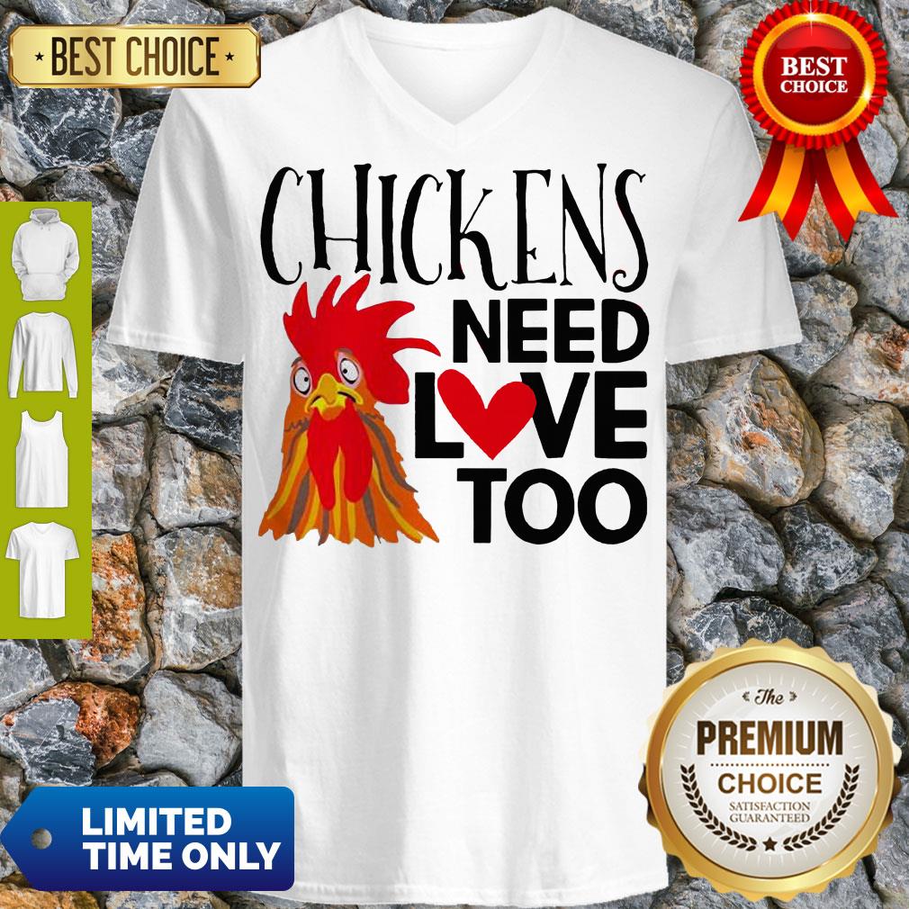 Official Chickens Need Love Too Shirt - Image 4