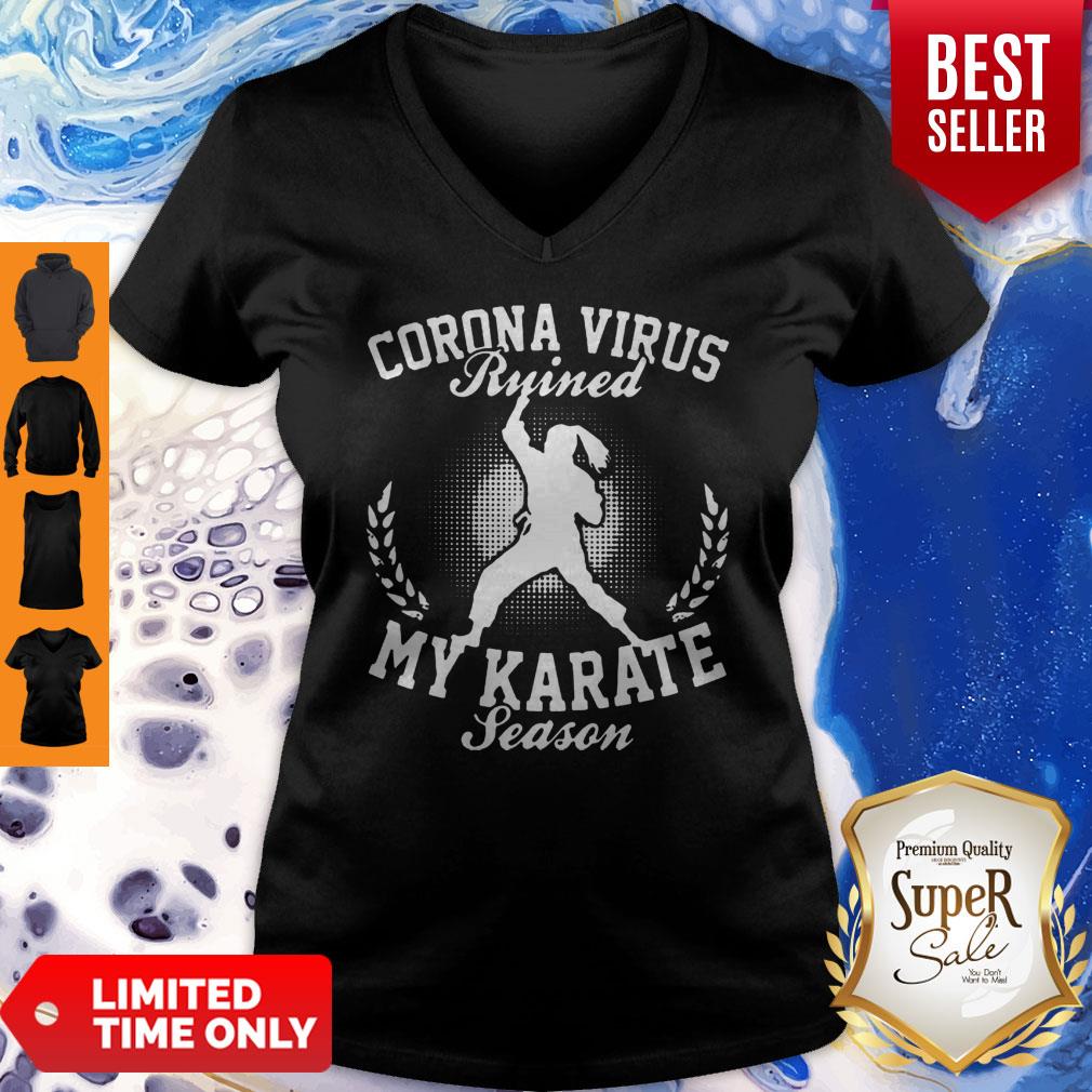 Official Corona Virus Ruined My Karate Season Shirt - Image 5