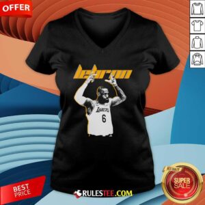Alternative view of LeBron James Los Angeles Lakers Game Changers T-shirt