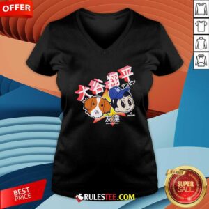 Alternative view of Los Angeles Dodgers Shohei & Decoy T-shirt