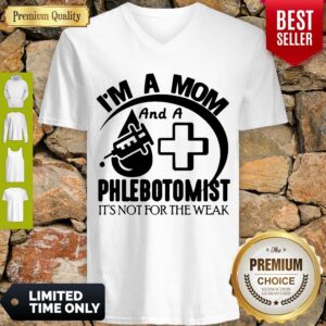 Alternative view of Awesome I’m A Mom And A Phlebotomist Shirt