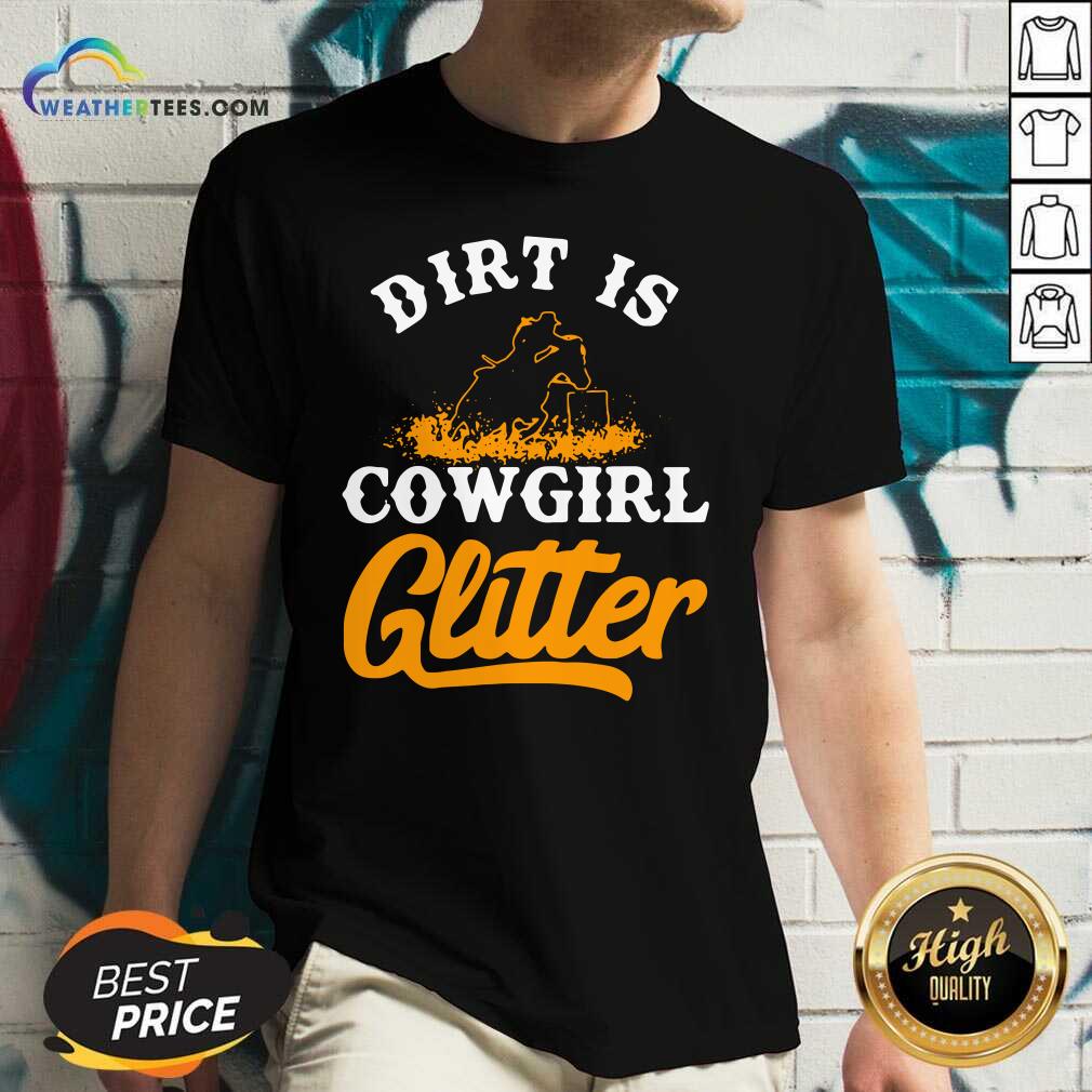 Grateful Dirt Is Cowgirl Glitter Shirt - Image 3