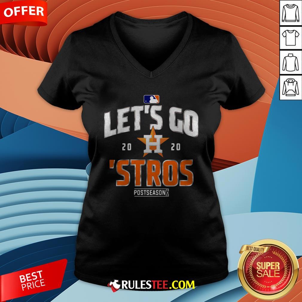 Grateful Let's Go Houston Astros 2020 Postseason Shirt - Image 4