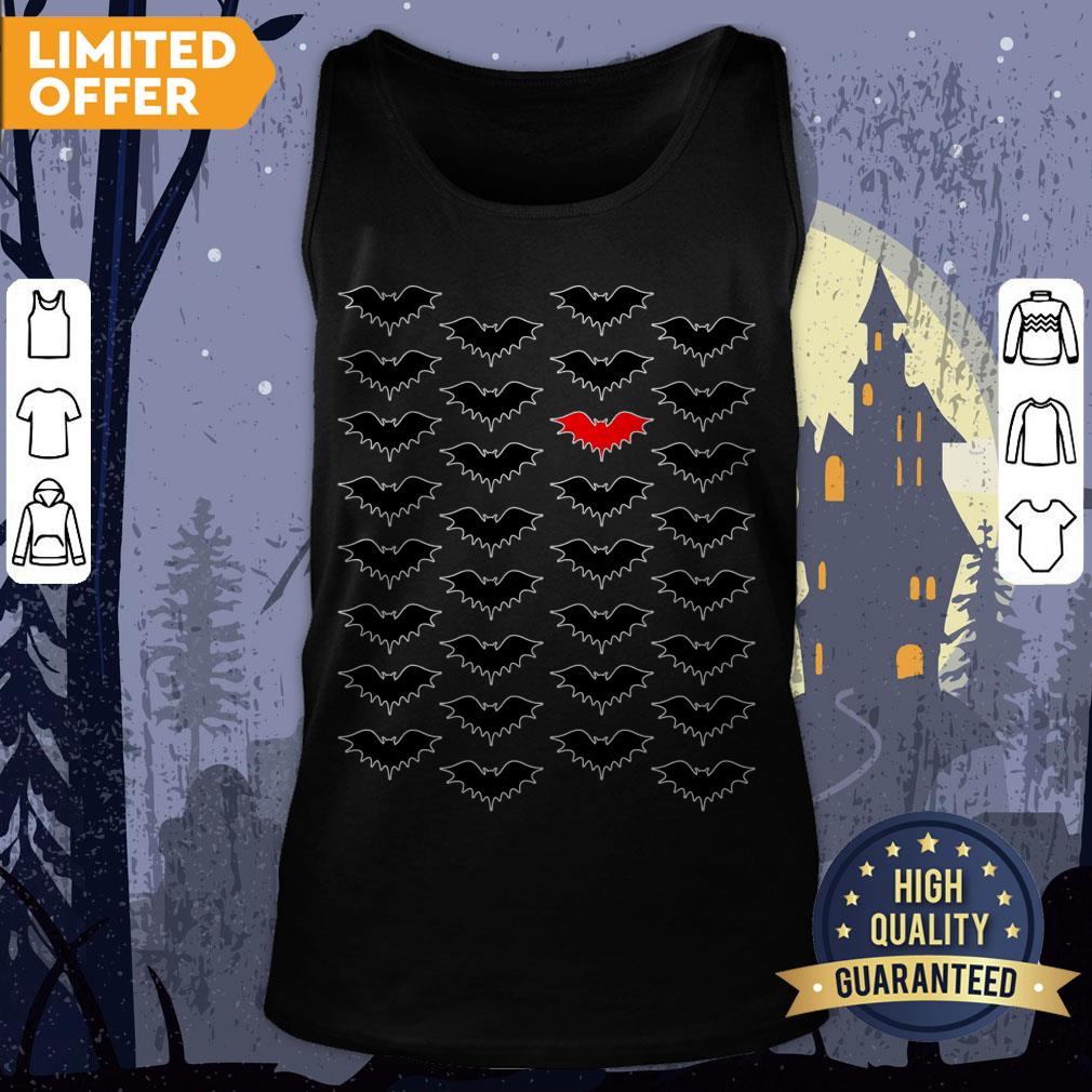 Vampire Bats Horror Crewneck Shirt - Image 2