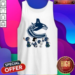 Alternative view of Vancouver Canucks The Peanuts Character Shirt