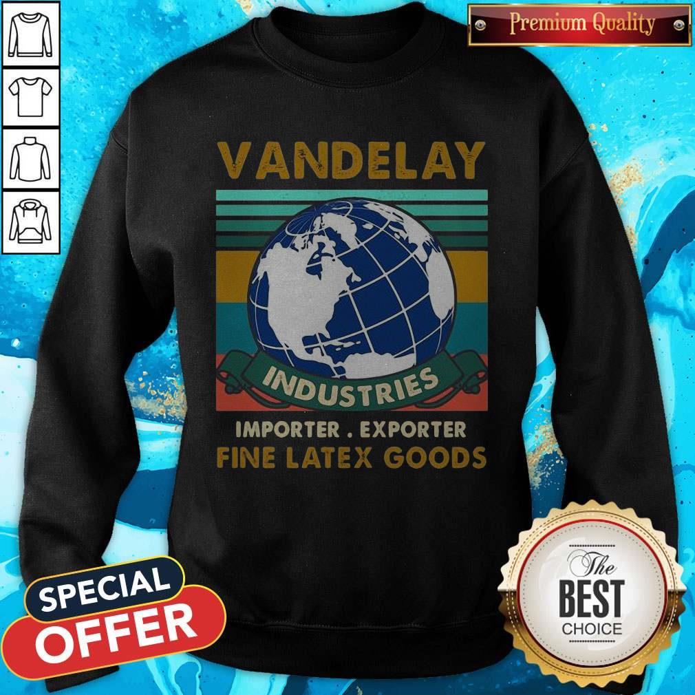 Vandelay Industries Importer Exporter Fine Latex Goods Vintage Shirt - Image 4