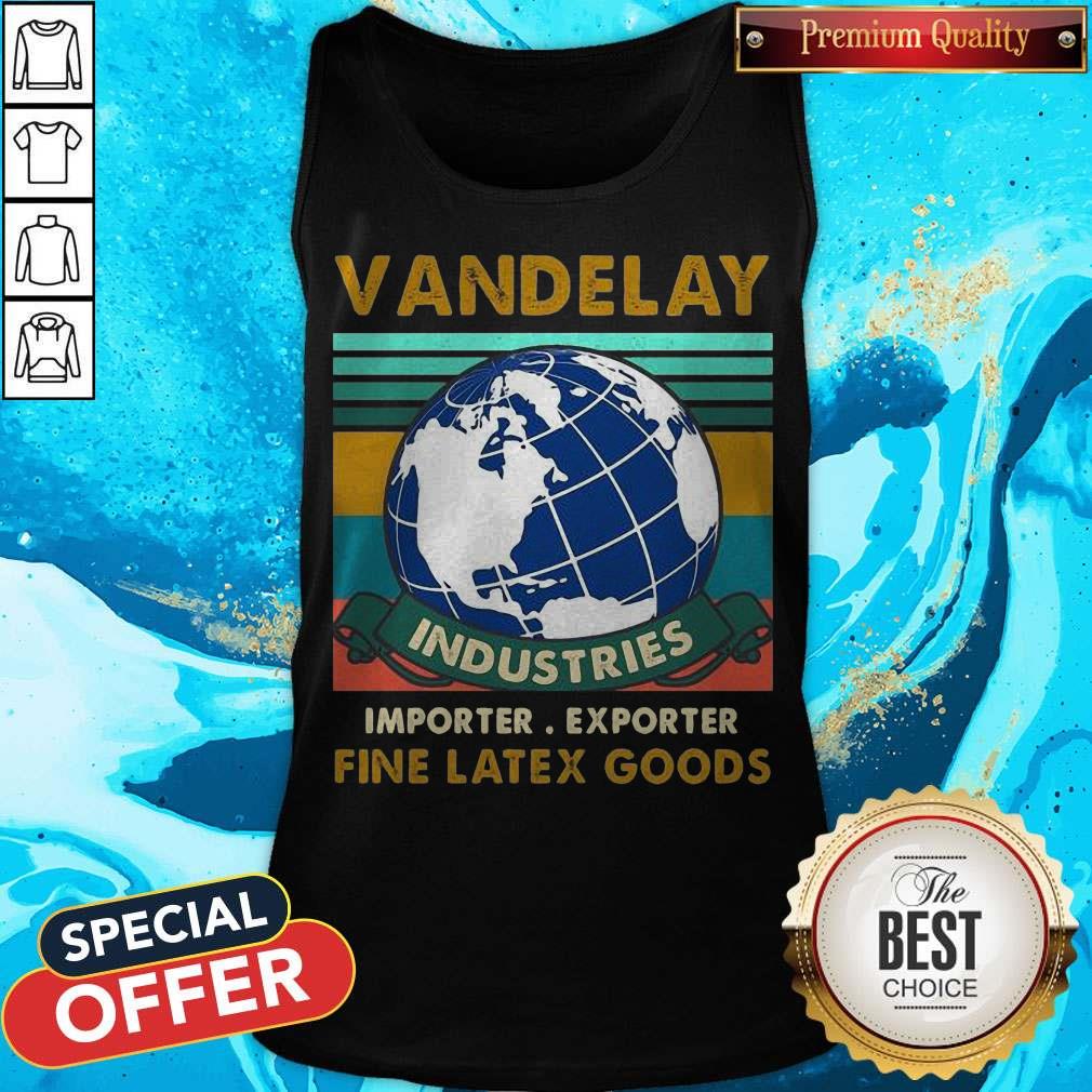 Vandelay Industries Importer Exporter Fine Latex Goods Vintage Shirt - Image 3