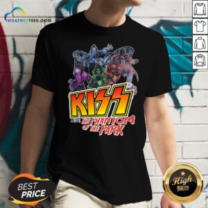 Alternative view of Vibe Kiss Meets The Phantom Of The Park Shirt