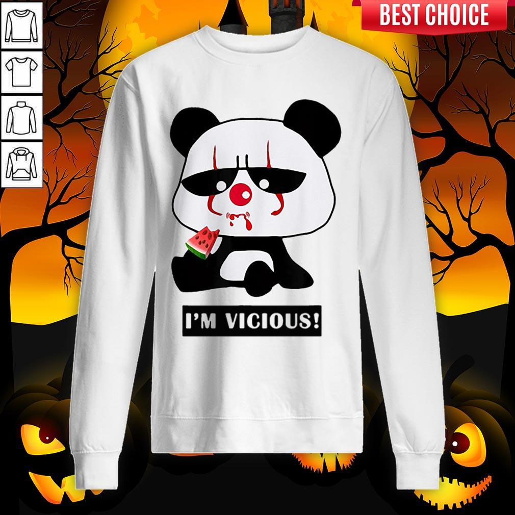 Vicious Baby Panda The Cutest Halloween Shirt - Image 5