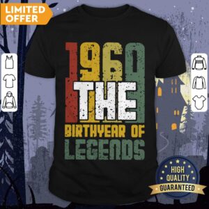 Vintage 1960 The Birthyear Of Legends Shirt