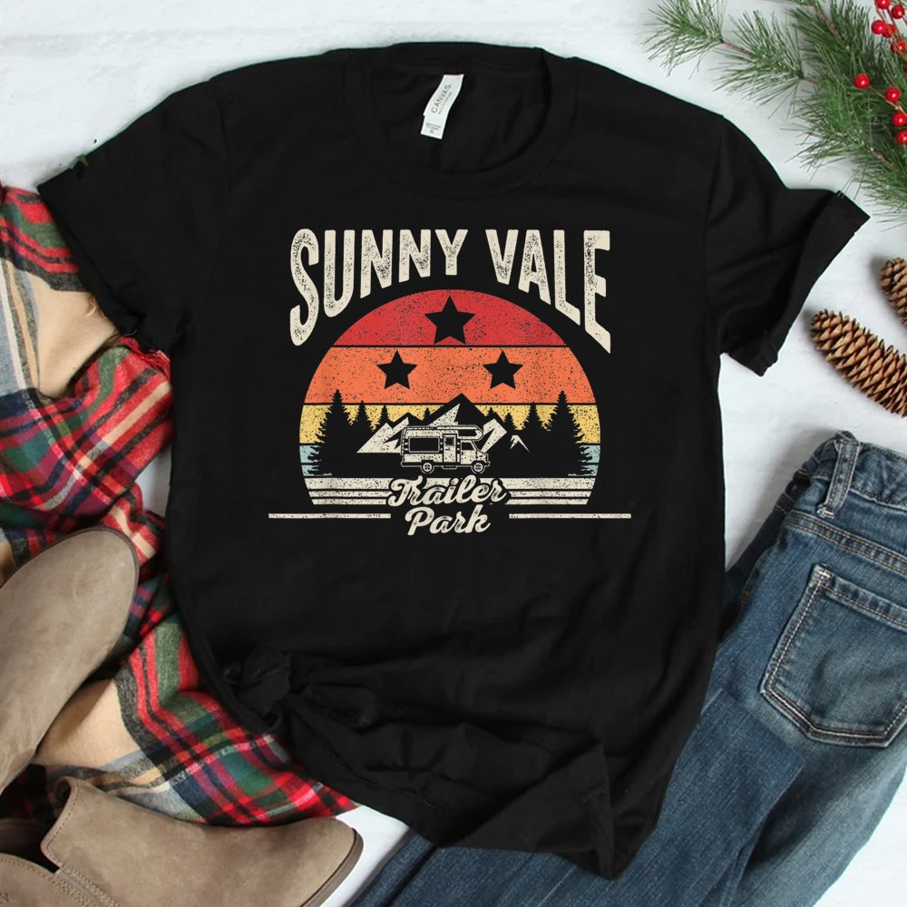Vintage Retro Sunnyvale Trailer Park Shirt