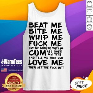 Alternative view of Vip Beat Me Bite Whip Love Me Like Pig Shirt