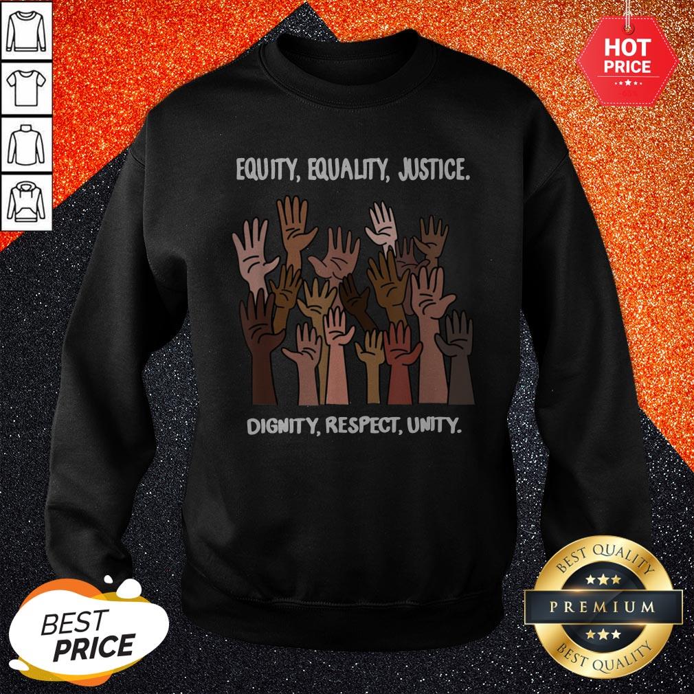 Vip Equity Equality Justice Dignity Respect Unity Shirt - Image 4